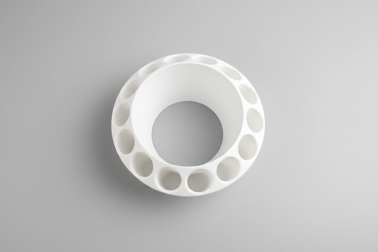 Deep drop lead bucket insert for fishing gear storage