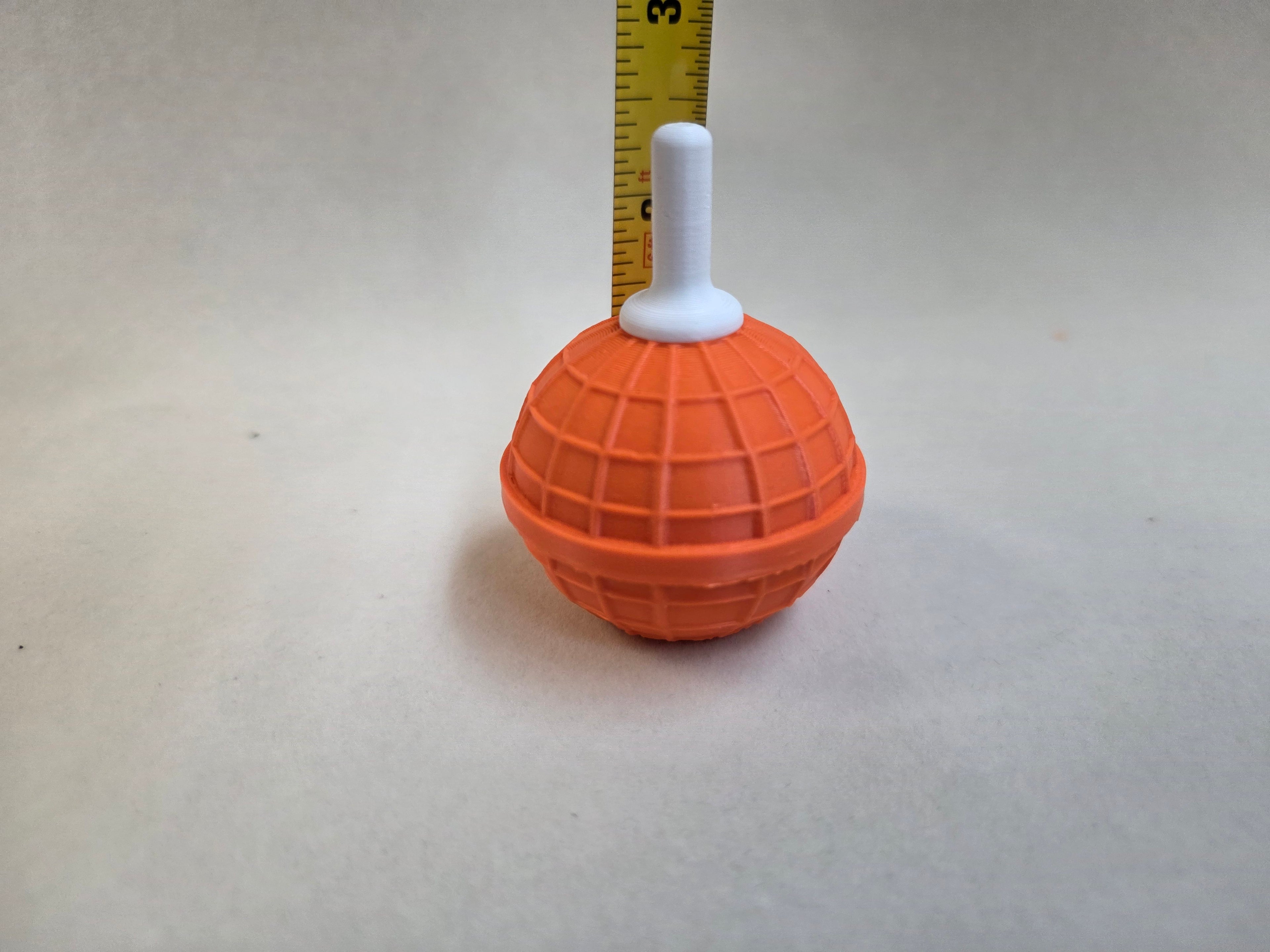 Boat key float shaped like commercial fishing buoy